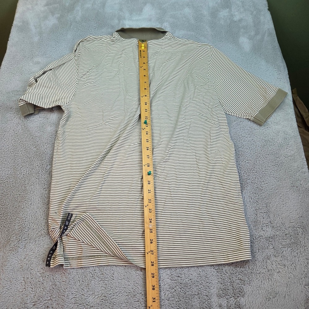 The Players Championship Sawgrass Polo Mens M Mercerized Cotton Tan White Ahead - Picture 8 of 8